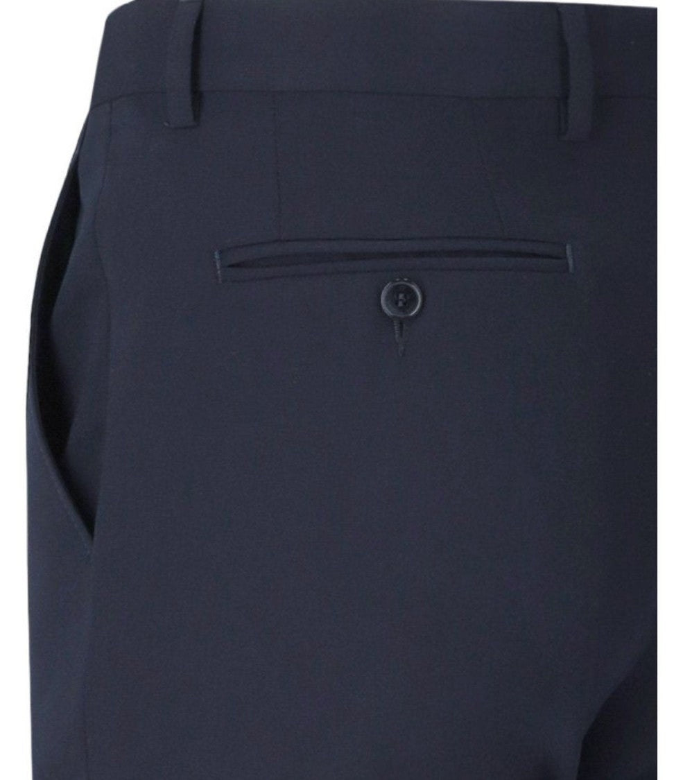 Manuel Ritz Dark Blue Single-Breasted Suit