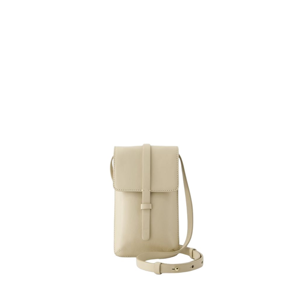 Ines De La Fressange Leonore Crossbody - Leather - Light Sand