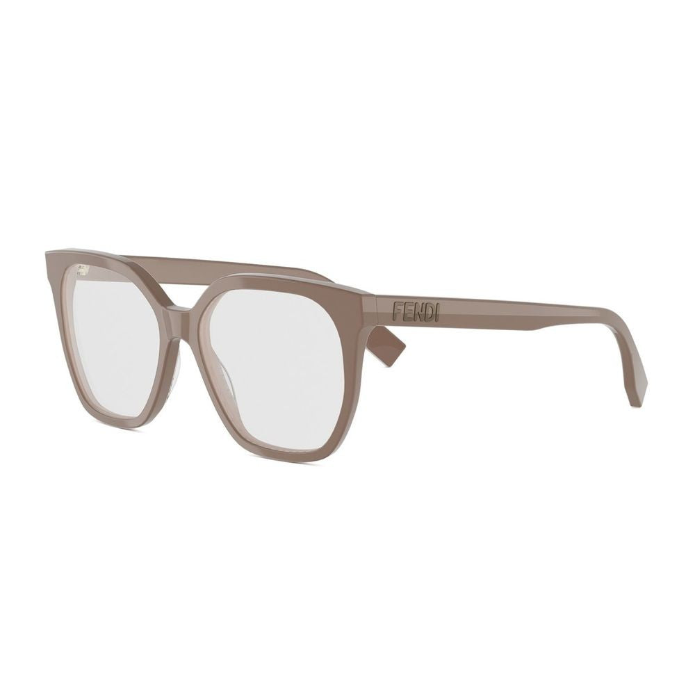 Fendi Fe50087i Lettering Square Glasses