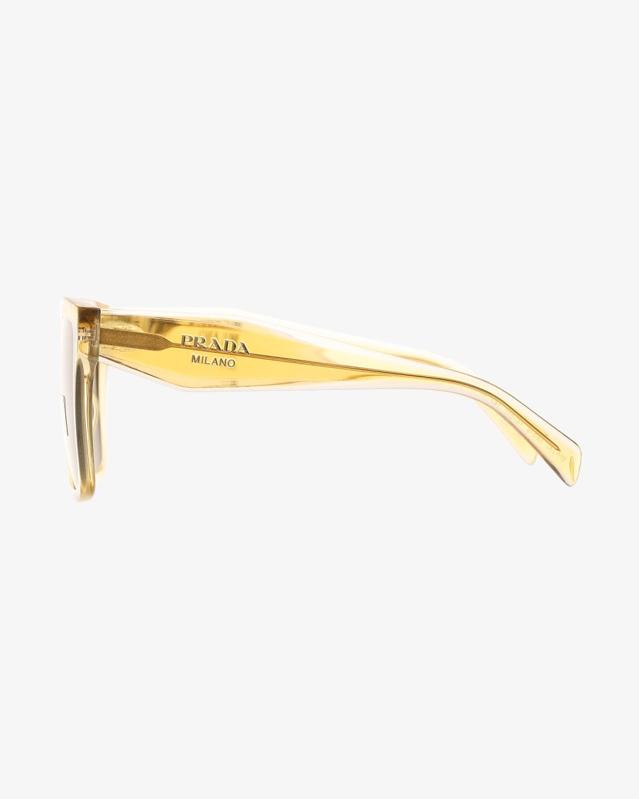 Prada Oversized Geometric Prada Sunglasses