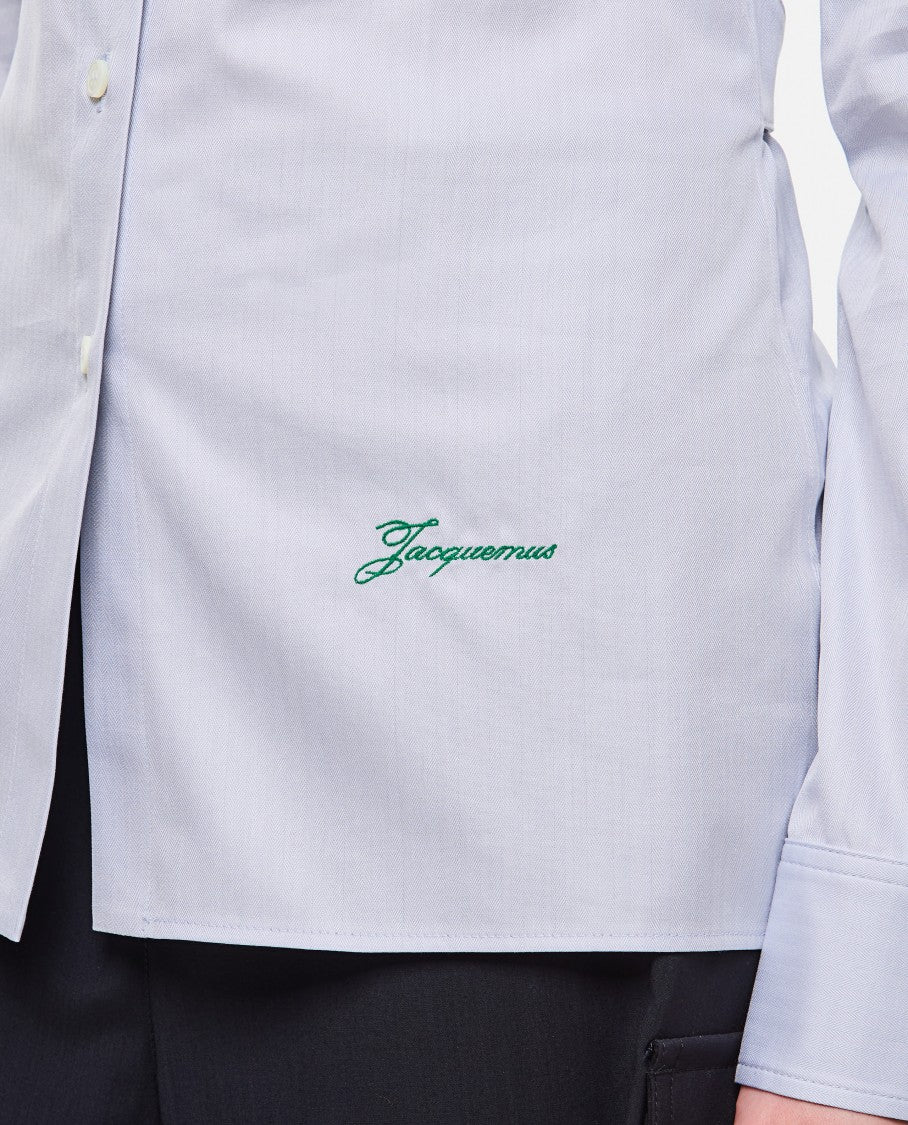 Jacquemus Tailored Light Blue Shirt