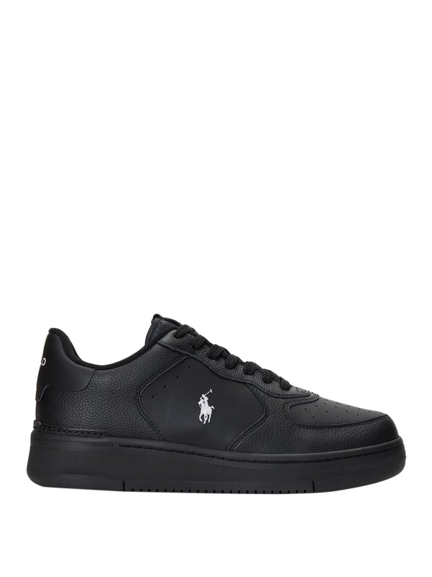 Polo Ralph Lauren Perforated Logo Low-Top Sneakers