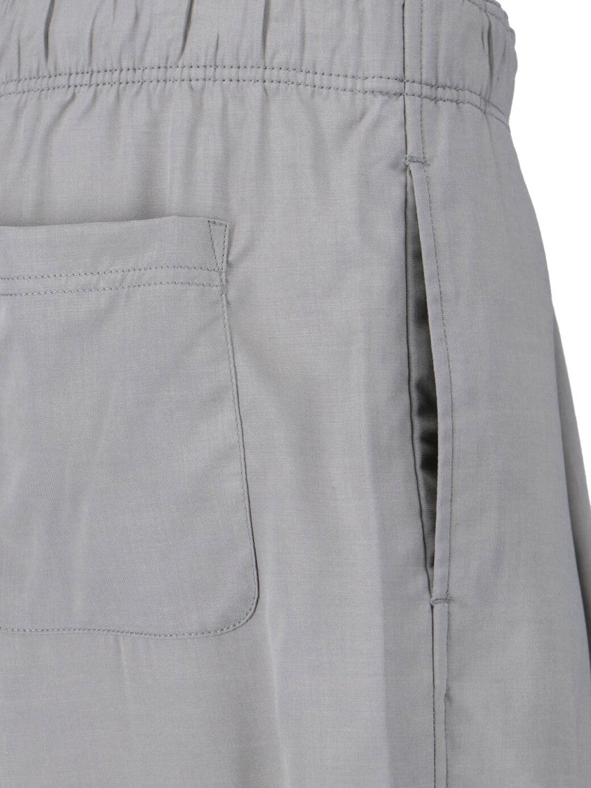 Our Legacy Gray Leisure Viscose-Blend Wide-Leg Pants