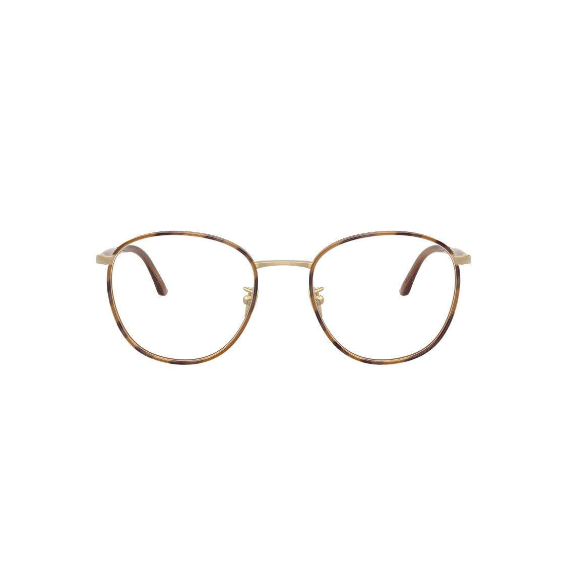 Giorgio Armani 0Ar5161j Thin Metal Frame Eyeglasses With Tortoiseshell Accents