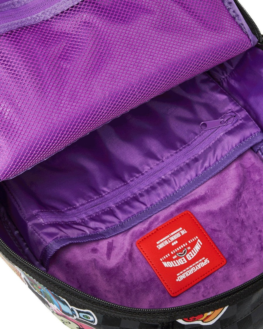 Sprayground Playful Checkered Backpack