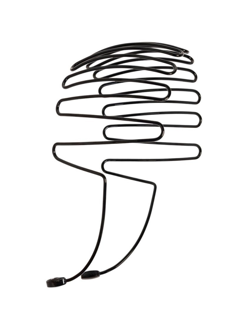 Diesel Wavy Black Metal Headband