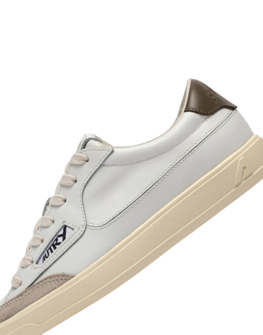 Autry Leather Suede Low-Top Sneakers