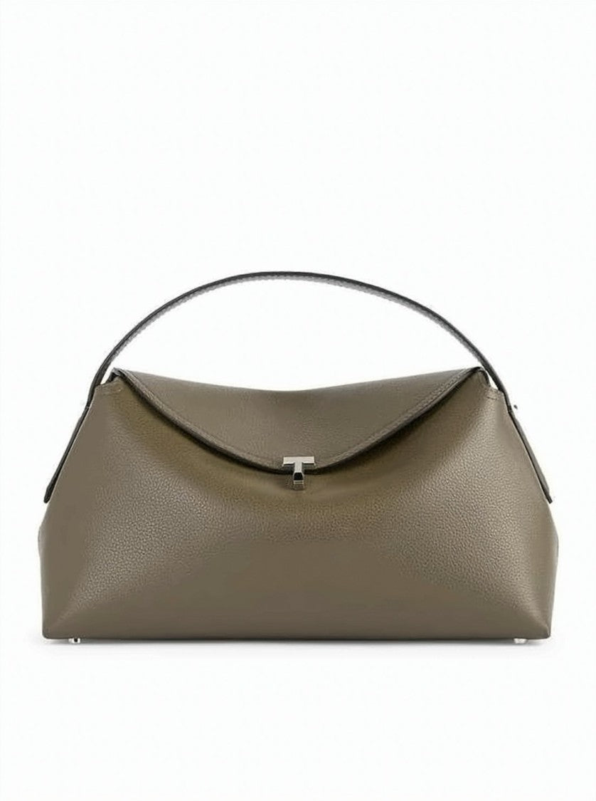 Totême Textured Leather Tote Bag