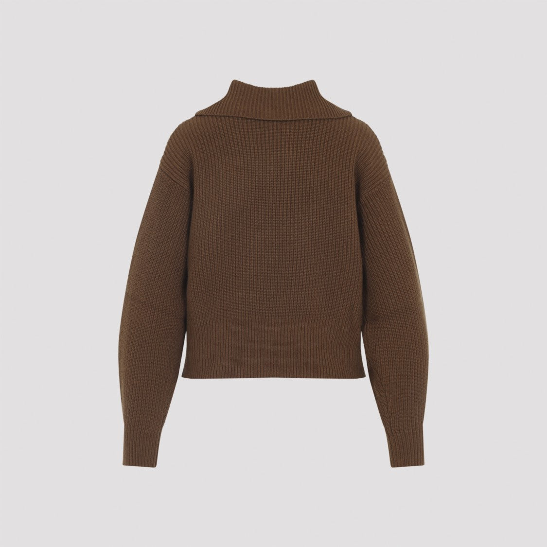 Max Mara Nadar Brown Wool Pullover