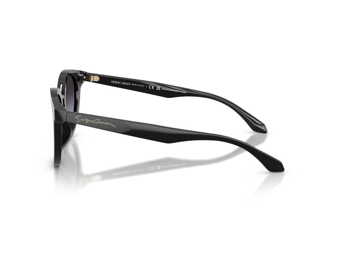 Giorgio Armani Black 0Ar8252u Gradient Cat-Eye Sunglasses