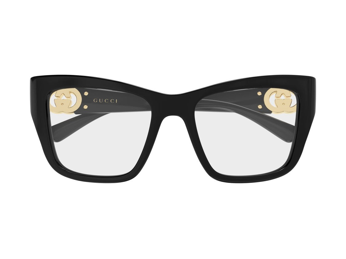 Gucci Gold Gg2124o Square Eyeglasses