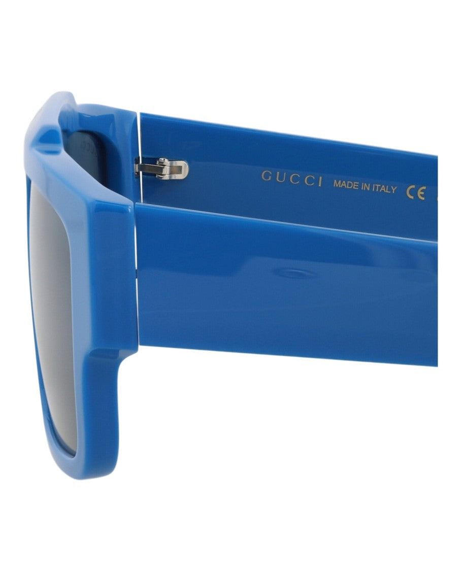 Gucci Square-Frame Recycled Acetate Sunglasses