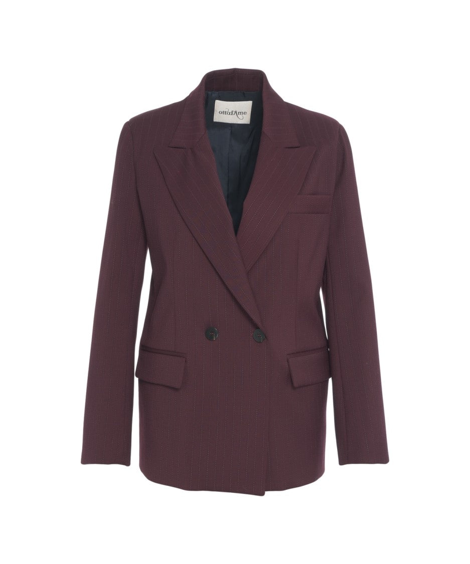 Ottod'ame Gessato Blazer