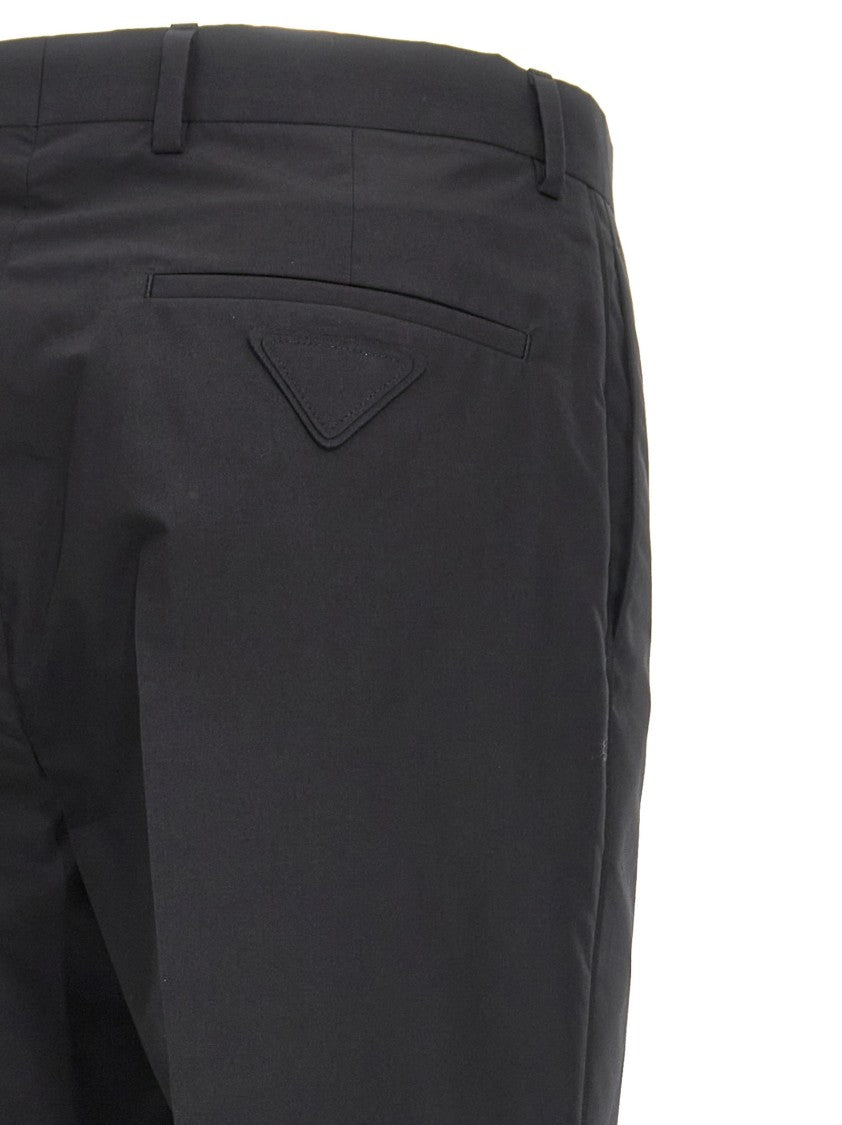 Prada Cotton Trousers Tec