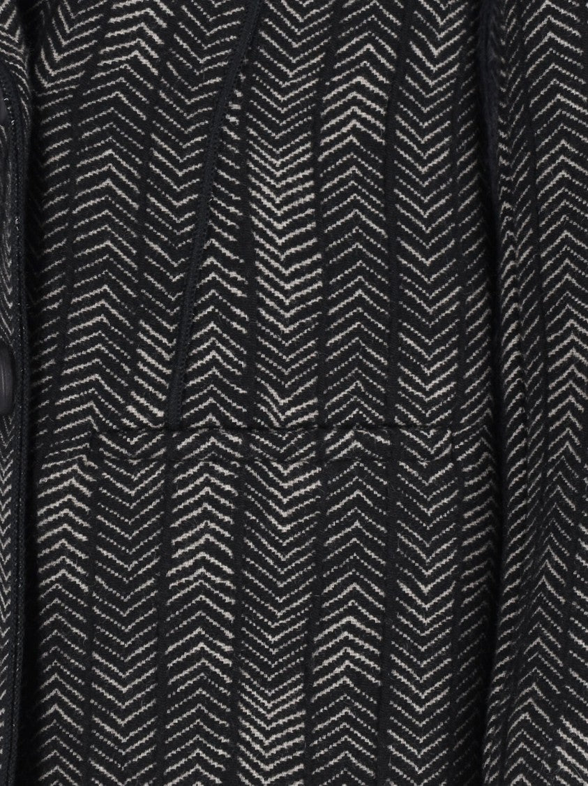 Giorgio Armani Double-Breasted Cashmere And Viscose Blazer