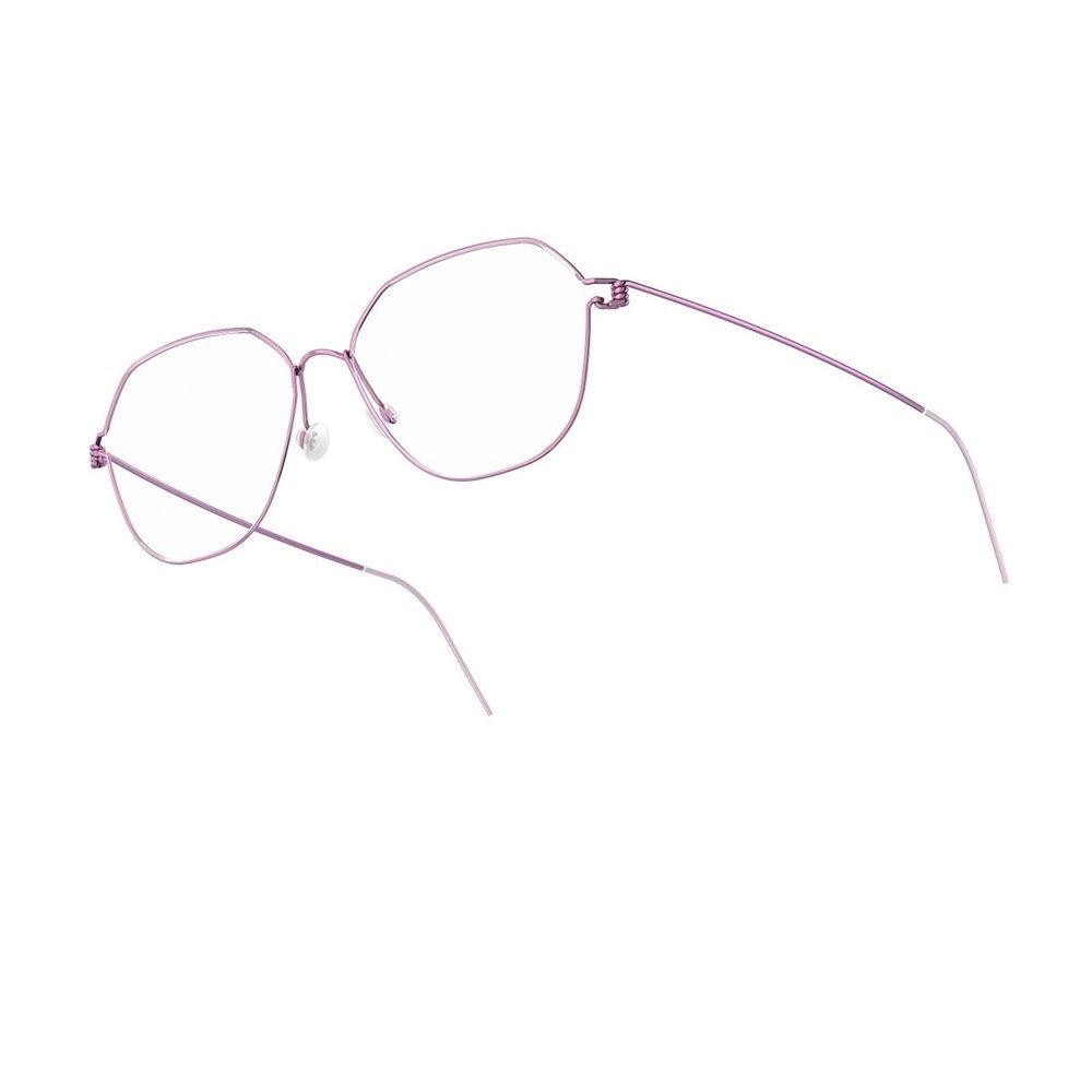 Lindberg Lindberg Kid Teen Air Rim Ryan Geometric Light Pink Titanium Ryan Eyewear