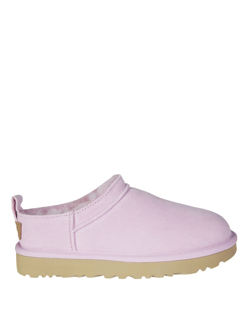 Ugg Pastel Pink Classic Micro Slip On Flats
