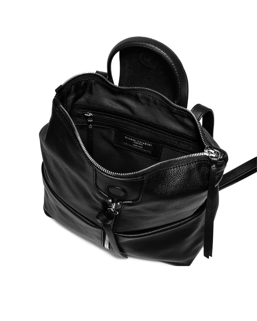 Gianni Chiarini Black Giada Backpack
