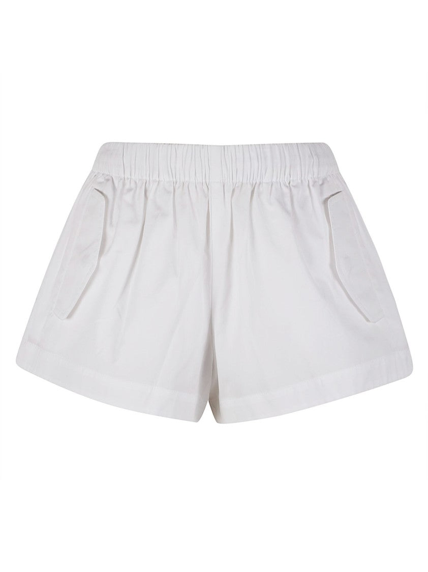 Wardrobe.Nyc Relaxed Fit White Boxer Shorts With Minimalist Design