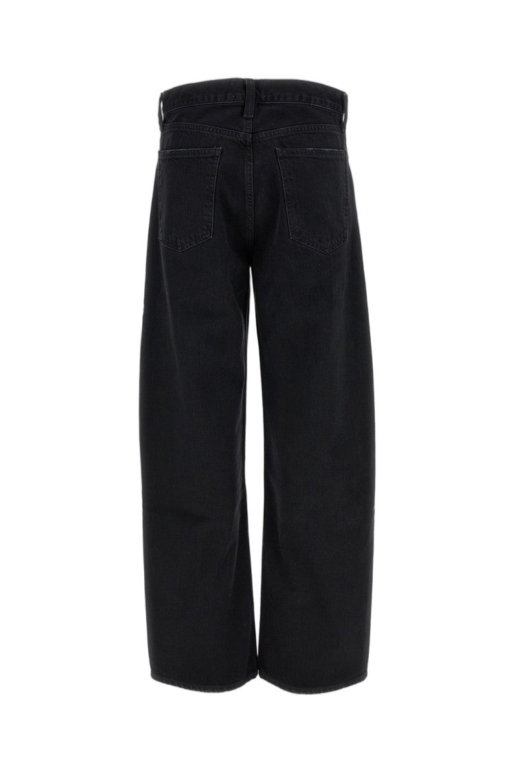 Agolde Black Arc Criss Cross Jeans