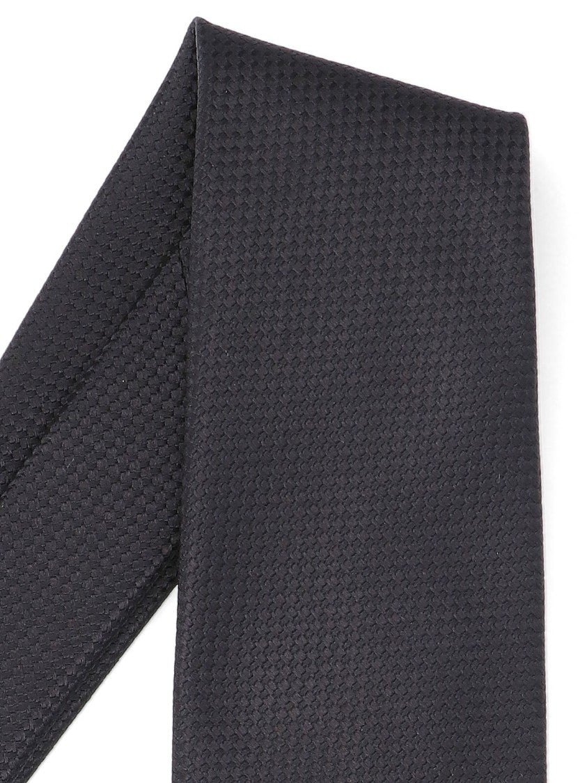 Tom Ford Adjustable Black Silk Tie
