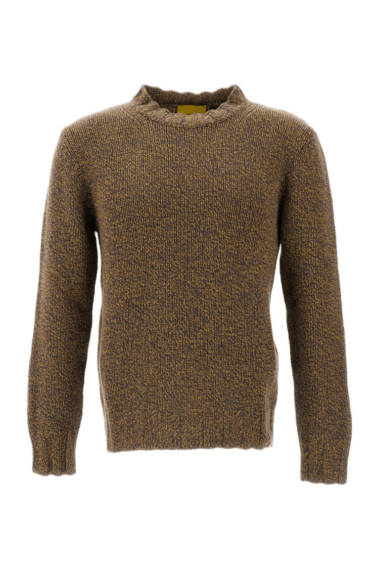 Customer Lovers Moulinè Wool Crewneck Sweater