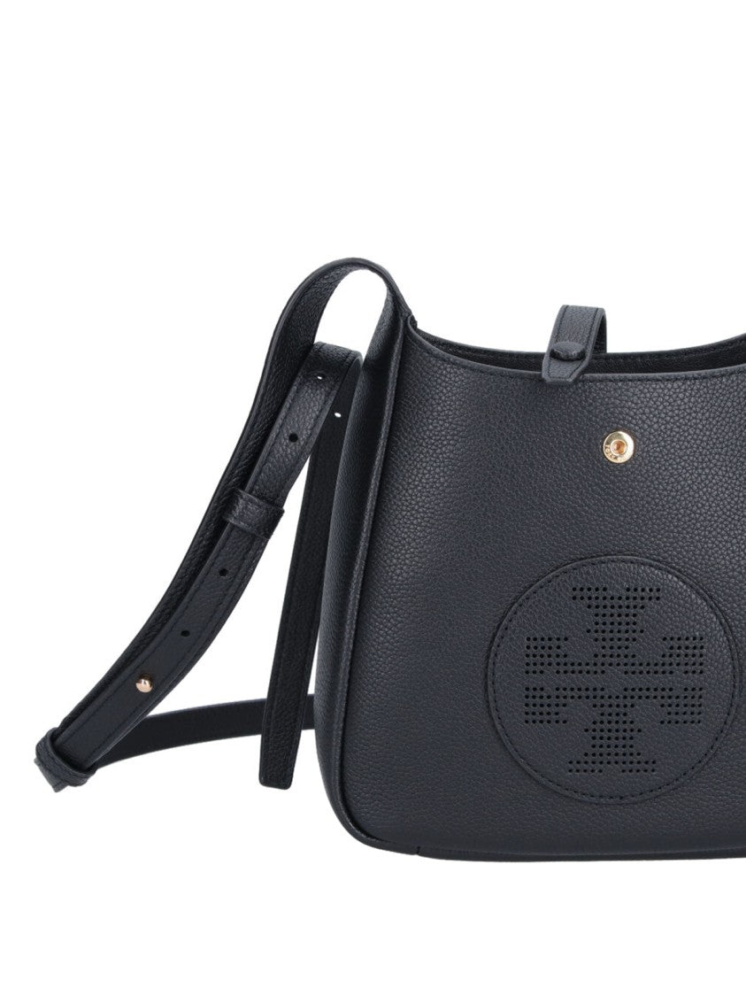 Tory Burch Black Miller Swing Leather Shoulder Bag