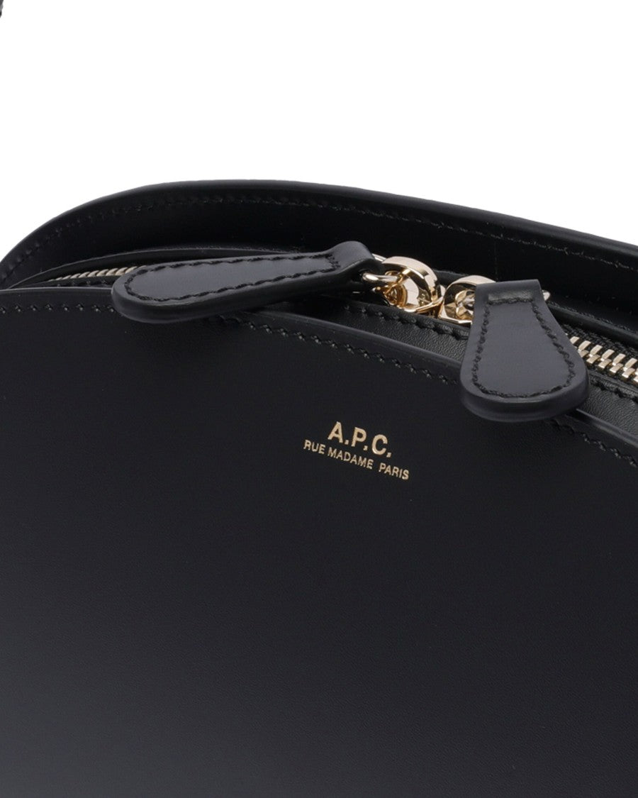 A.P.C. Black Demi Lune Bag