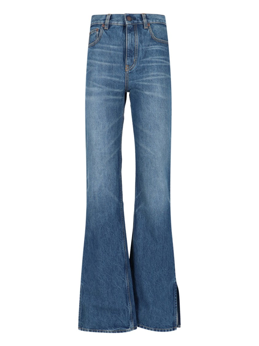 Chloé Straight-Leg Denim Jeans With Timeless Five-Pocket Design