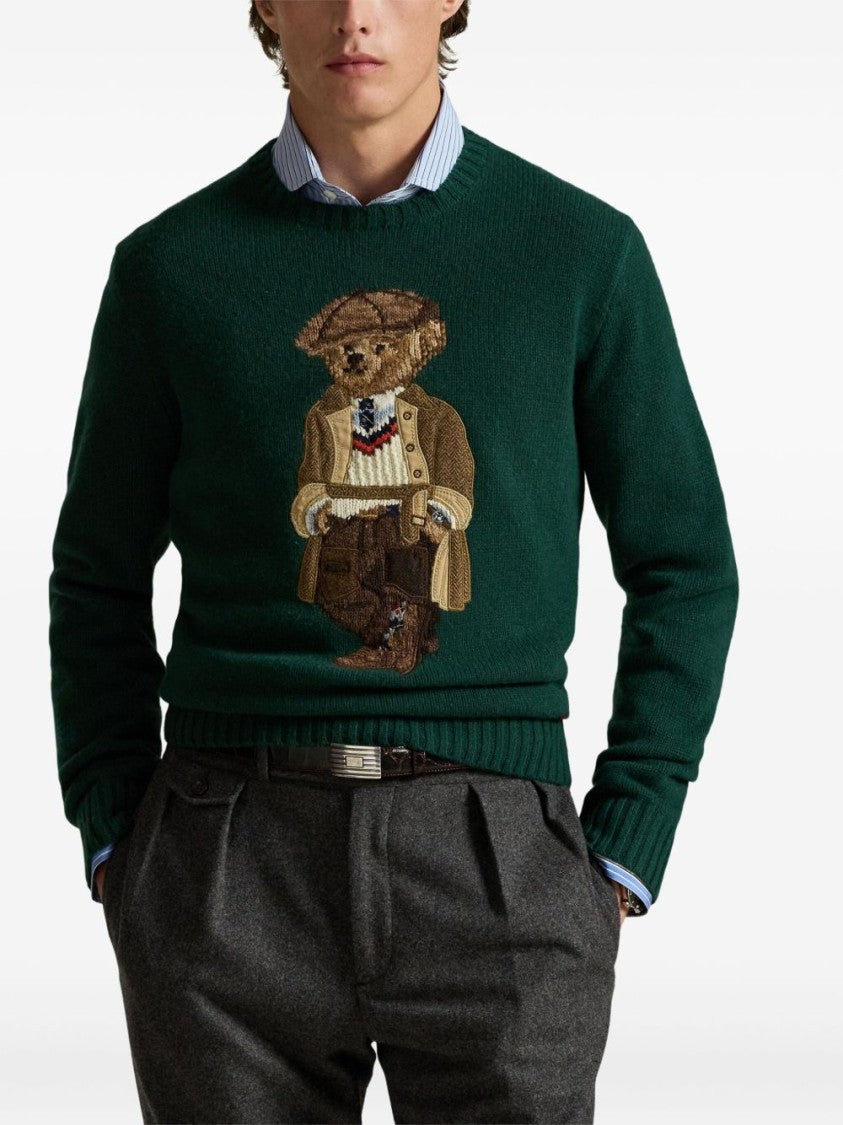 Polo Ralph Lauren Dark Green Wool Sweater
