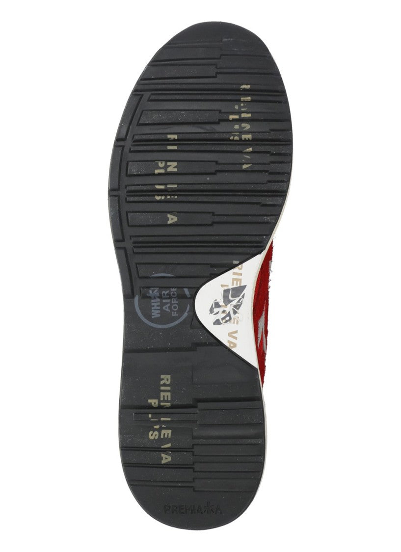 Premiata Red Mick 0.1 8270 Suede Sneakers