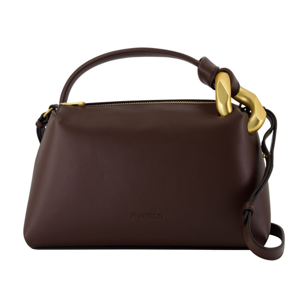 J. W. Anderson The Jwa Corner Crossbody - Leather - Brown