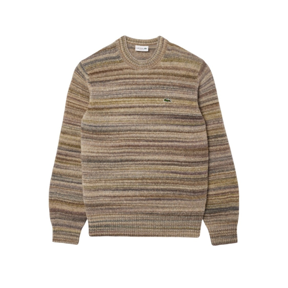 Lacoste Horizontal Stripe Knit Sweater
