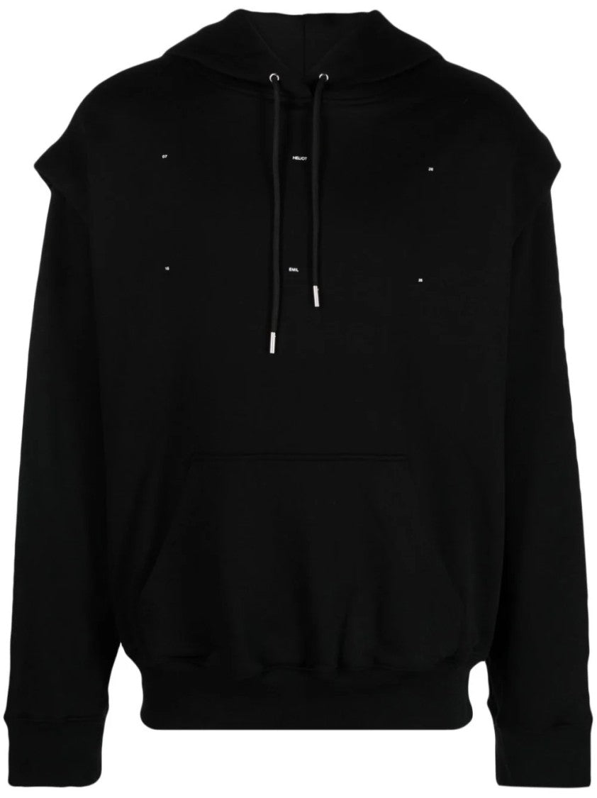 Heliot Emil Outline Logo Hoodie