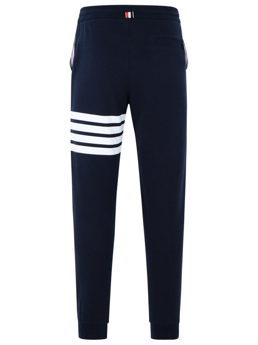 Thom Browne Jogger' Blue Cotton Pants