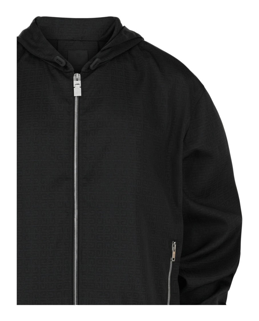 Givenchy Signature Monogram Zip-Up Windbreaker