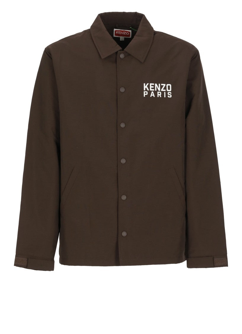Kenzo Brown Happy Tiger Jacket
