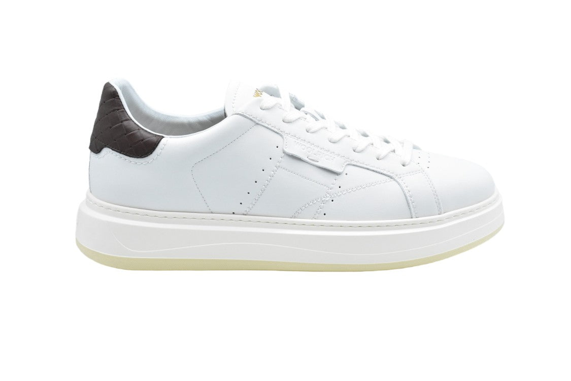 Woolrich Blue White Laced Comfort Versatile Shoes