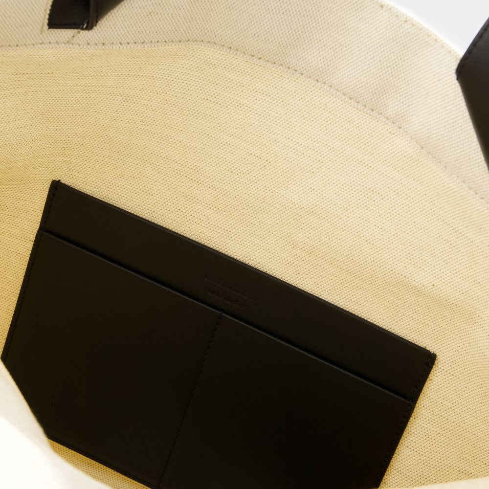 Jil Sander Book Tote Bag - Cotton - Beige