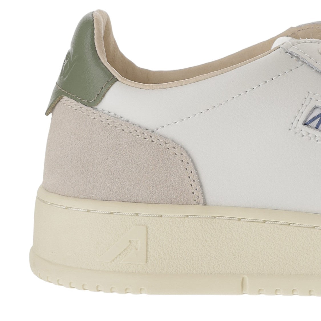 Autry Green Medalist Low Suede Sneakers