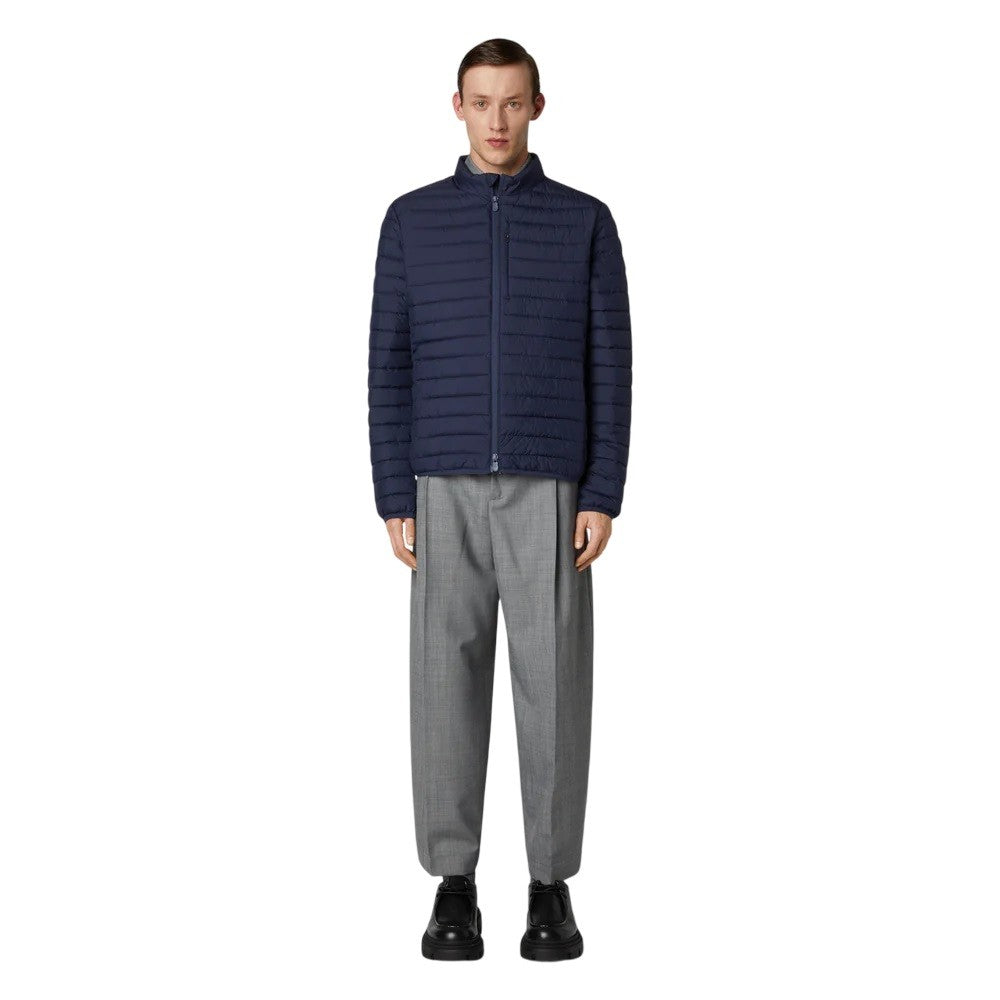 Save The Duck Blue Stand-Up Collar Functional Light Jacket