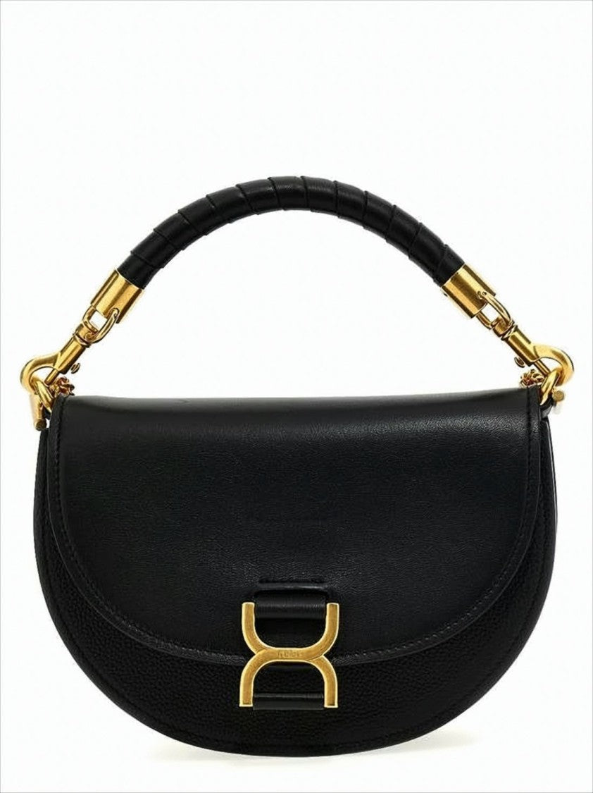 Chloé Half-Moon Calf Leather Tote Bag