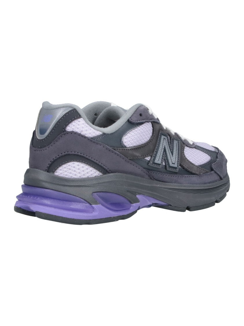 New Balance Grey 2010 Suede Contrast Detail Sneakers