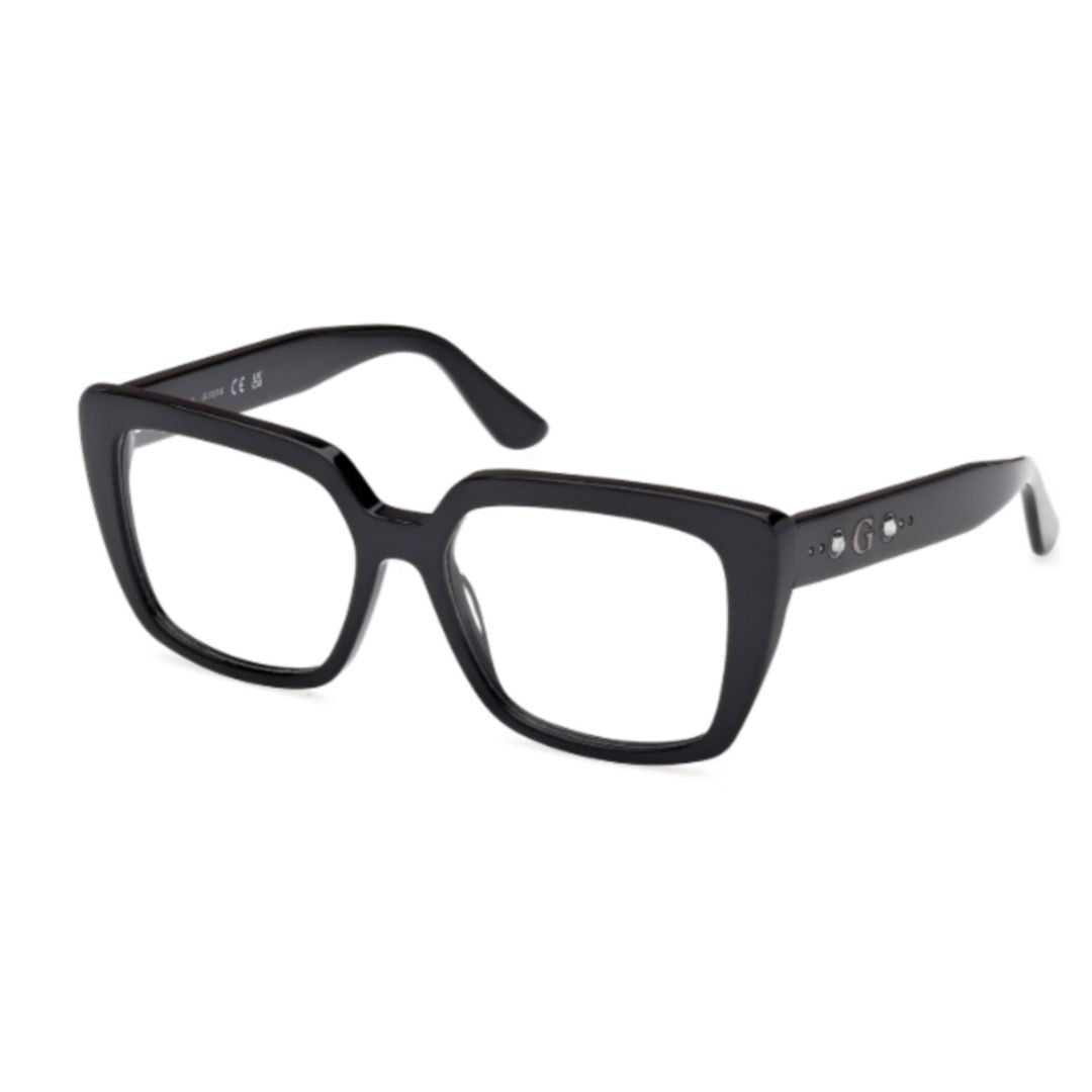 Guess Gu50174 Oversized Square Frame Eyeglasses