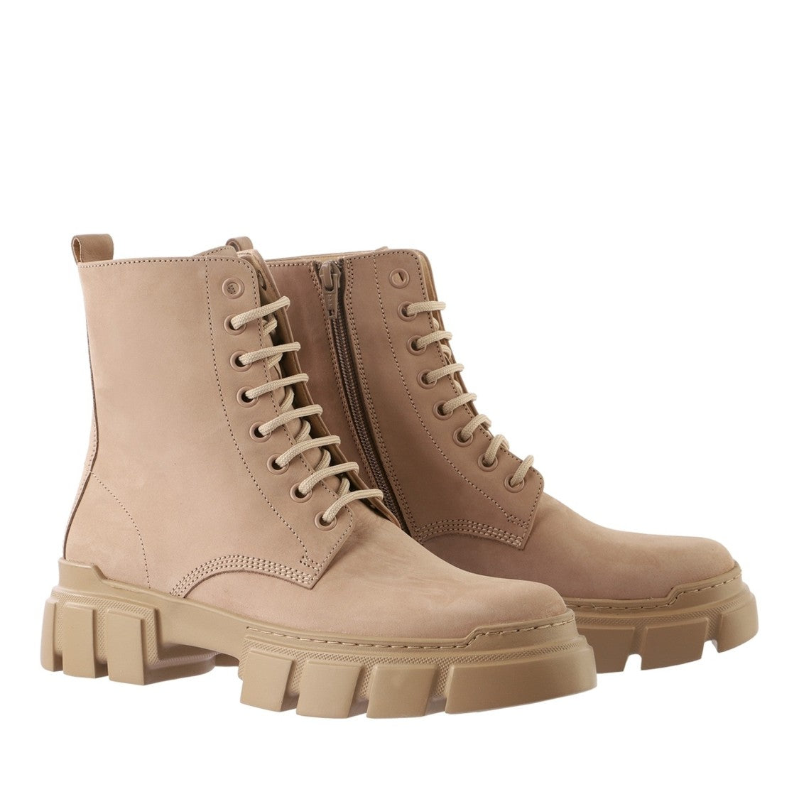 Högl Beige Forrest Sophisticated Nubuck Ankle Boots