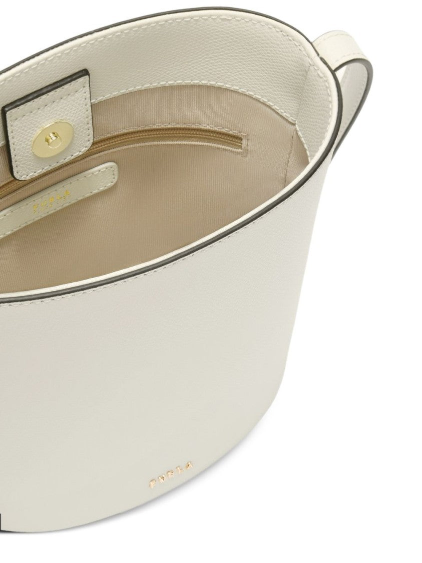 Furla White Leather Bag