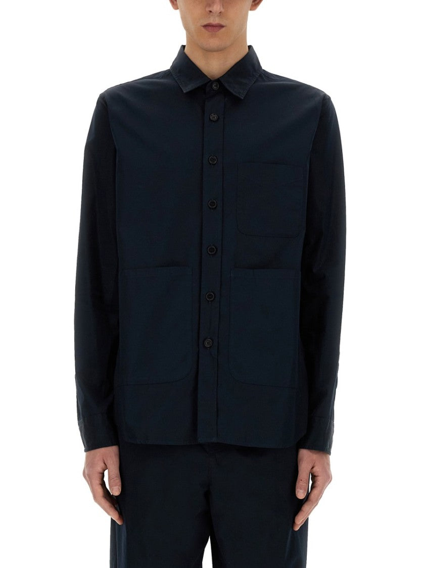 Aspesi Structured Button-Up Shirt