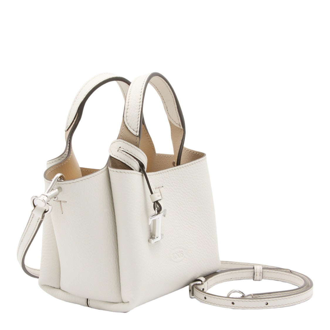 Tod's Structured Handbag With Silver-Tone Charm
