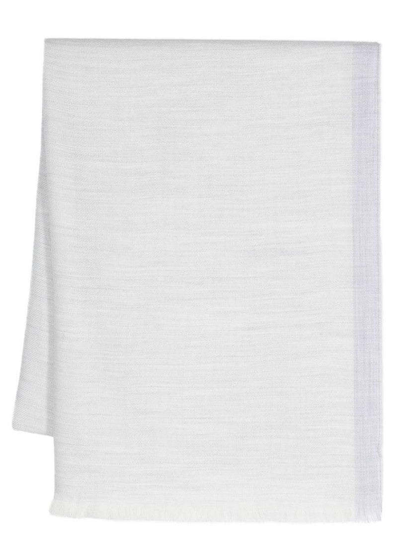 Eleventy Generously Sized Textured Wool Scarf