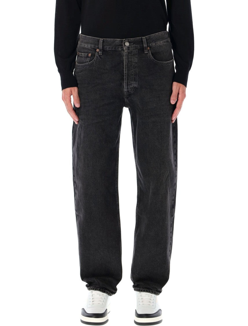 Saint Laurent Mick Straight-Leg Jeans Black